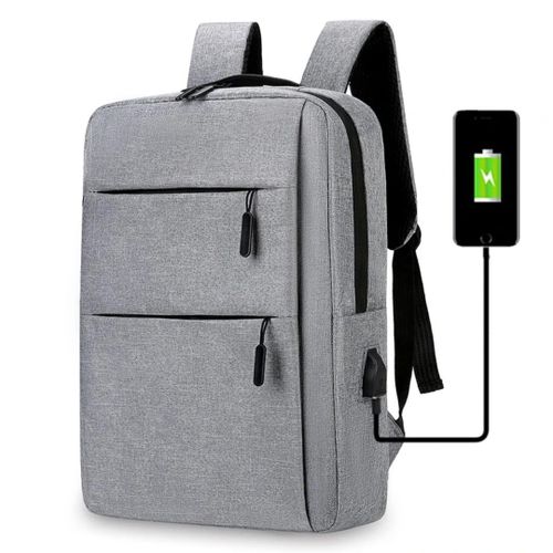 Large Capacity Backpack School Bags For Travel Men's Outdoor Business Backpack Multi-layer Laptop Backpacks.GREY