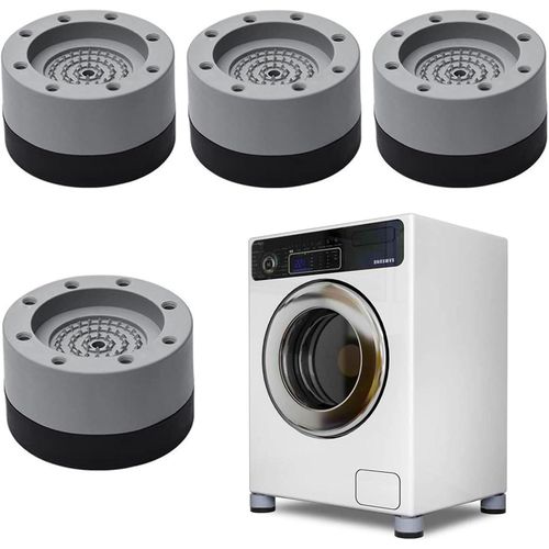 4PCS washing machine feet bracket, refrigerator heightening pad, drum shockproof, non-slip, stable, and waterproof base