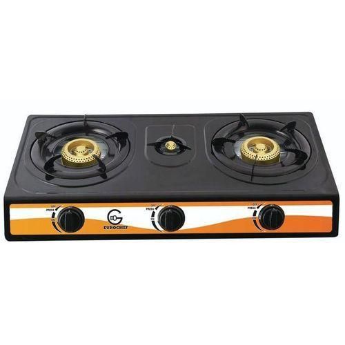Table Top Stainless Steel 3 Burner Gas Cooker