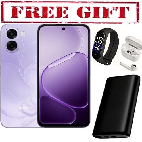 A6X 6.75'', 64GB + 4GB RAM, 6500mAh 50MP (Dual SIM) COMES WITH FREE STRAP WATCH , POWERBANK AND AIRPODS FOR YOU purple