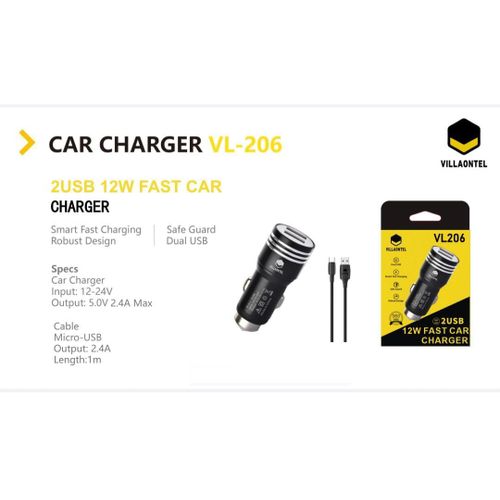 Vl_206 fast car charger
