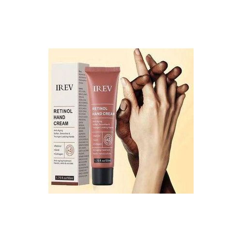 Retinol Hand Cream - Exfoliates To Reduce Fine Lines Uneven Tone Texture