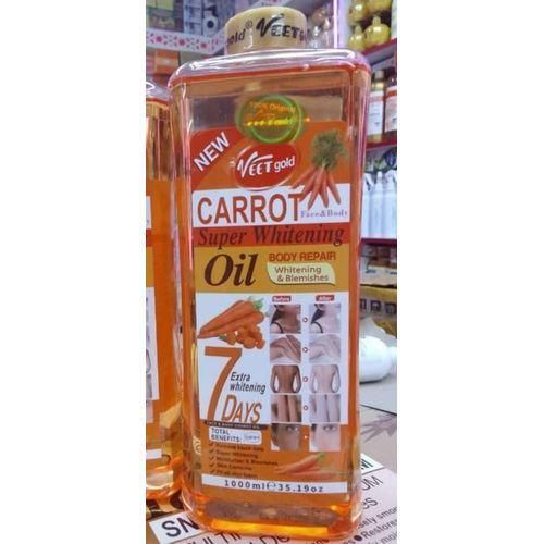 Carrot Super Whitening Body repair Oil -1000ml.