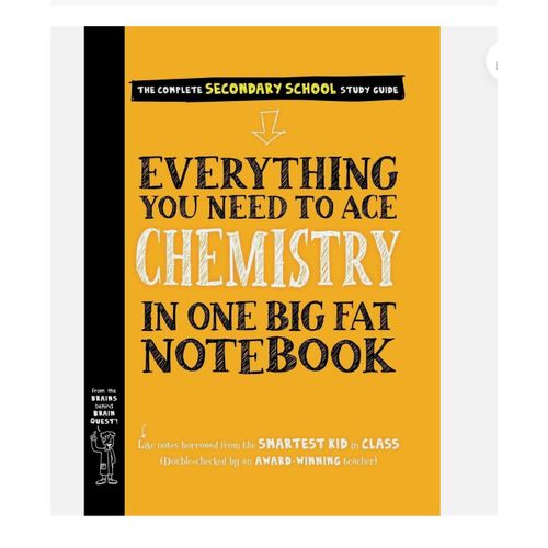 Everything You Need to Ace Chemistry in One Big Fat Notebook. (Big Fat Notebooks) by Workman Publishing (Author), Jennifer Swanson (Author)