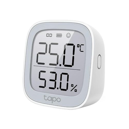 TP-Link T315 Smart Temperature Humidity Monitor High-Accuracy Sensor App Control Real-Time Alerts Indoor Climate Sensor Battery Powered Smart Home Automation TL-TAPO T315