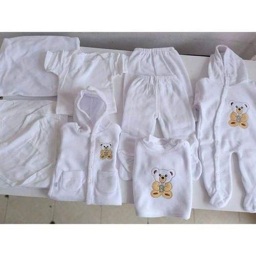 8pcs Unisex Newborn Baby Receiving Set