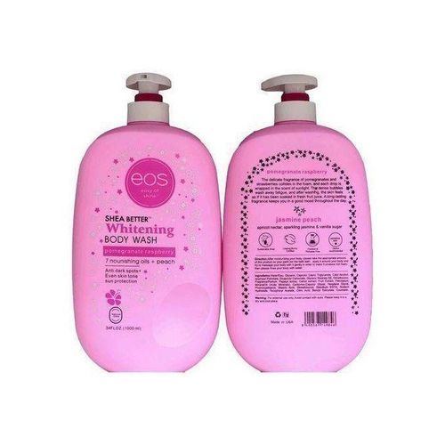 Cashmere Body Wash – Pomegranate Raspberry, Moisturizing Body Wash, Creamy Gel Formula, with Shea Butter