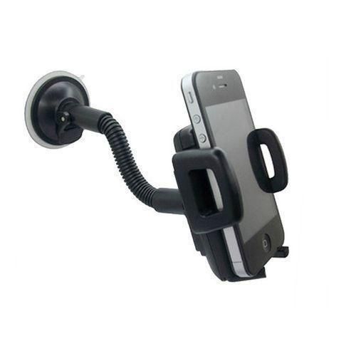 Universal Plastic Car Phone Holder - Black