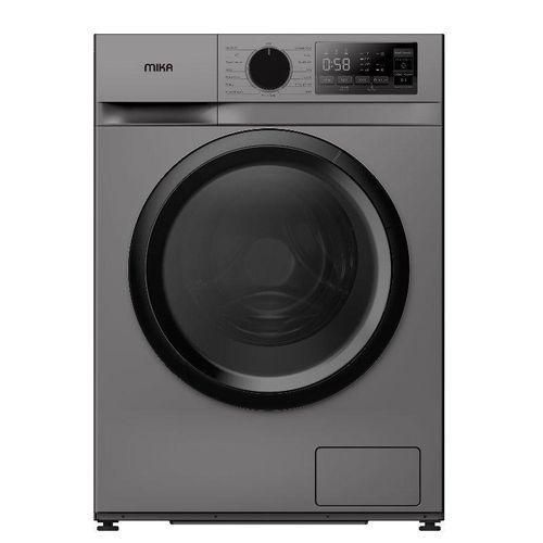 MIKA 10kg Wash Spin Front Load Washing Machine INVERTER Motor with 10 Year Dark Silver
