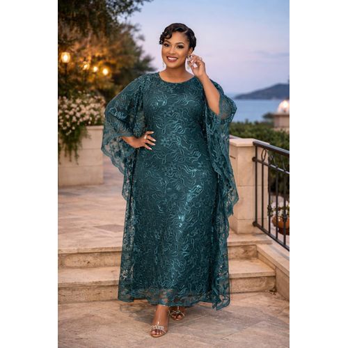 Elegant Floral Maxi Dress