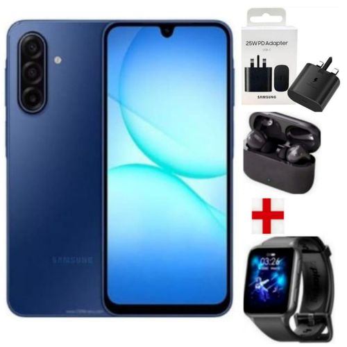 Galaxy A17, 6.7'' HD+ Display, 4GB RAM + 128GB Storage (Dual Sim), 50MP Camera, 5000mAh - Blue