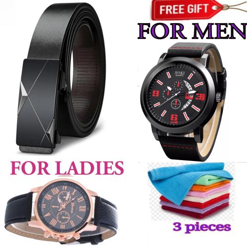 Stylish Men’s Luxury Belt – GENUINE LEATHER, COMFORTABLE FIT & PERFECT FOR FORMAL WEAR