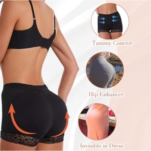Padded Butt Lifter Hip Enhancer Shapewear Shorts For Women
