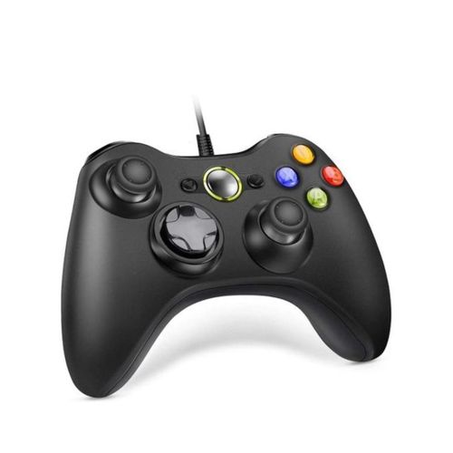 Xbox 360 Controller – Wired/Wireless Gamepad Joystick for Xbox 360 & PC – Ergonomic Grip, Vibration Feedback, Plug & Play