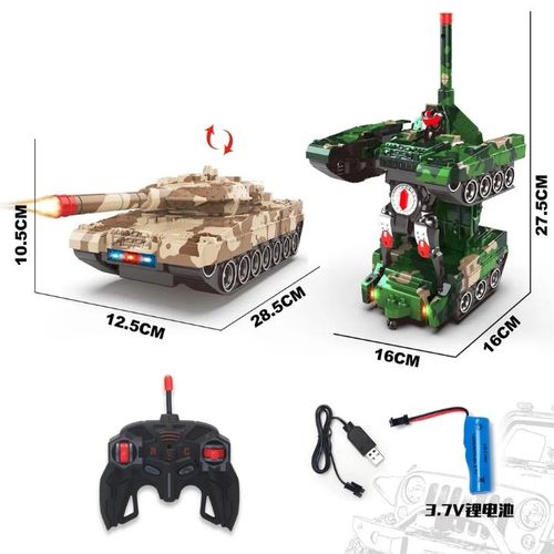 Toy RC vehicles Robot Tank Military tank Army tank