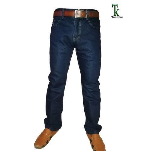 Mens Jeans Slim Fit Casual Latest Jeans-Blue