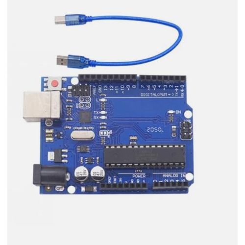 Arduino UNO R3 DIP ATmega328P CH340 USB Development Board for Robotics STEM DIY Electronics Projects