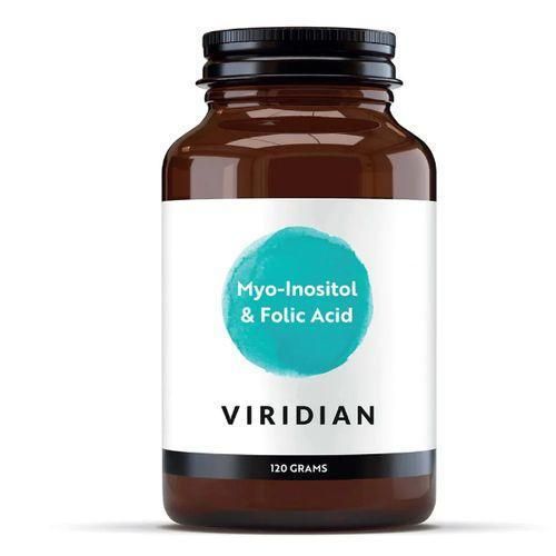 Viridian Myo-Inositol & Folic Acid Powder 120g.