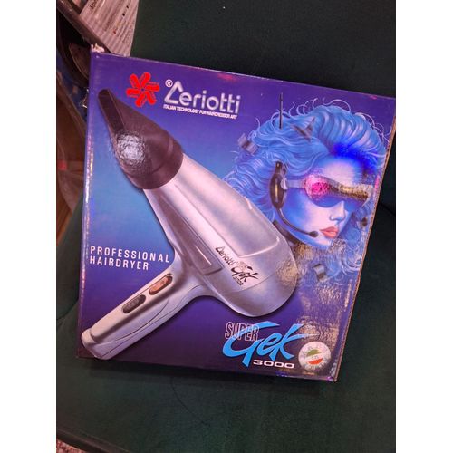 Ceriotti Super Gek 3000 Hair Dryer Ionic Technology Overheating Protection