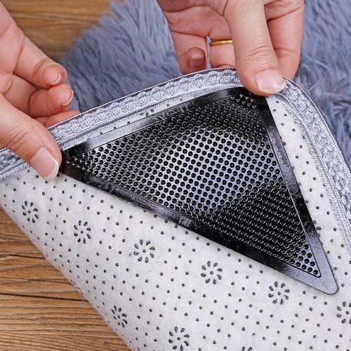 4 Pieces Reusable Anti-skid Non Slip Rug Carpet Mat Gripper