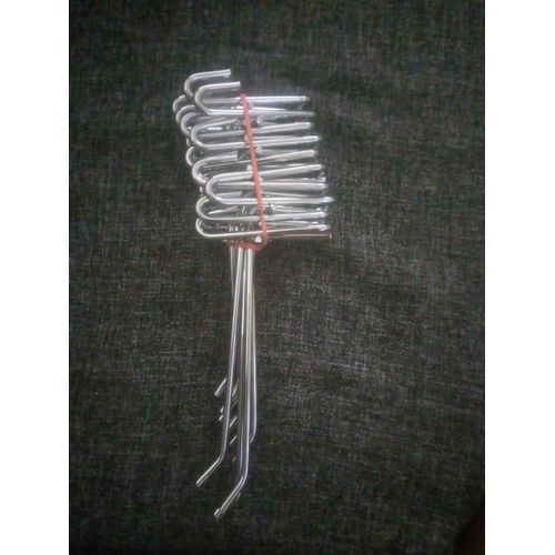 10 pcs metal wire mesh display hooks to hang and display merchandise. medium size