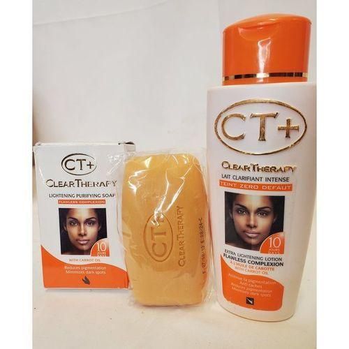 Clear Therapy Lotion With Carrot Oil Soap
