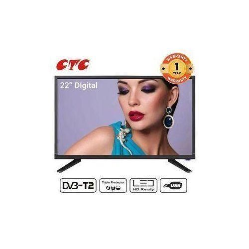 22 LED Digital TV With Inbuilt Decoder, Black..