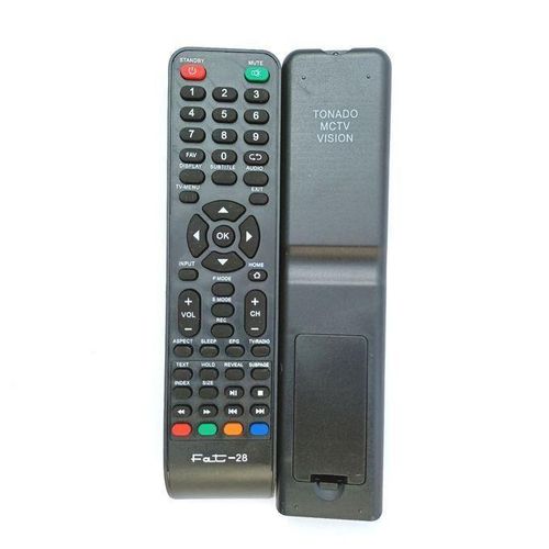 Universal Replacement Remote Control Fat-28 For TONADO, MCTV, VISION Digital TV & Decoders