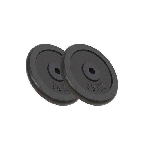 15kg Set Of Barbell Cast Iron Weight Plates