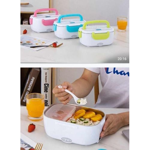 Electric Lunch Box Food Warmer – Stainless Steel Inner Container