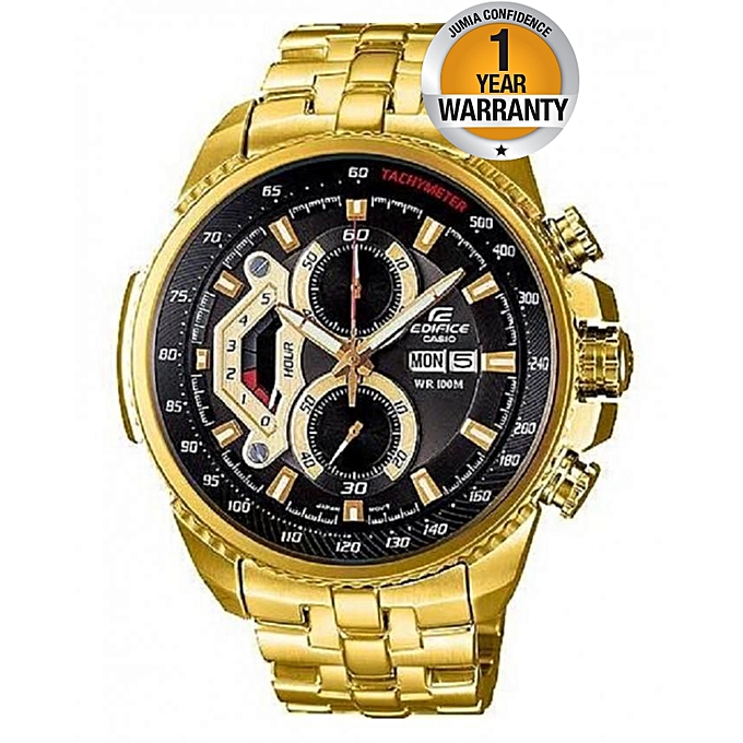 edifice metal watch