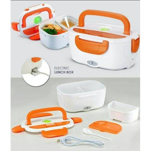 Electric lunch box - White