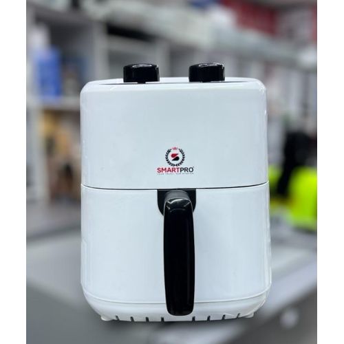 Compact Mechanical Air Fryer with Dual Knob Controls
