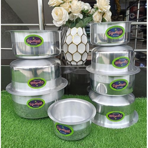 8 pc alluminium sufuria