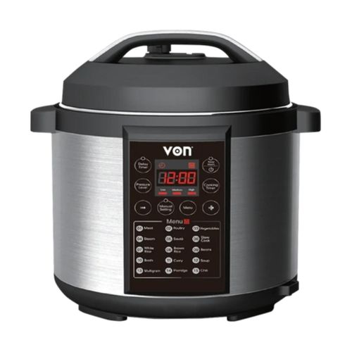 6L Electric Pressure Cooker Multi Functional Quality 1000W with Safety Switch 1yr warranty
