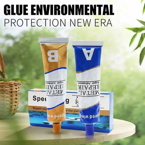 Metal Repair Glue Casting AB Glue Cast Iron High Strength Cold Weld Industrial Repair Agent Repairing Adhesive Heat Resistance