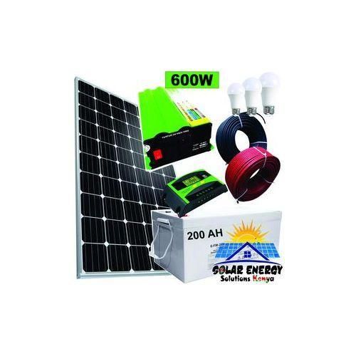 Special 250 Watts Fullkit 250Watts Panel200Ah Battery600 Watts Inverter20A Controller4 Bulbs