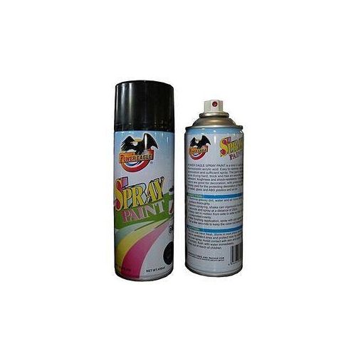 Power Eagle Power Eagle Black Matt Spray Paint - 450ml Quick-Drying Aerosol