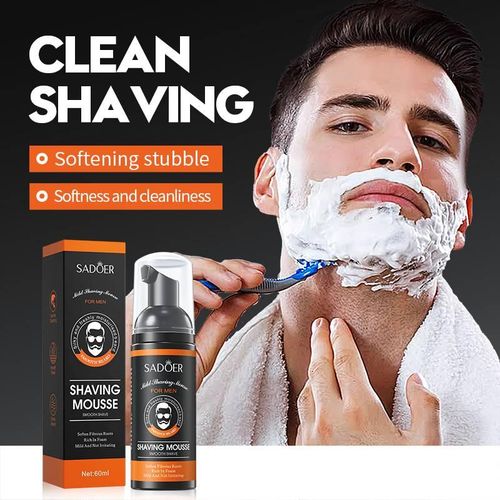 Men Shaving Mousse Softens Fibrous Roots Rich In Foam Mid And Not Irritating Men Shaving Cream