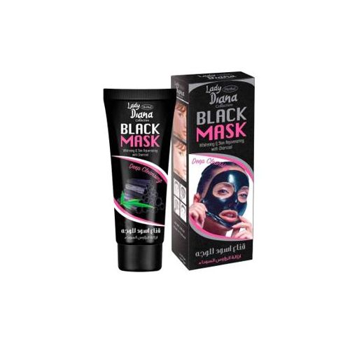 Whitening and Skin Rejuvenating with Charcoal Black Mask 170ml