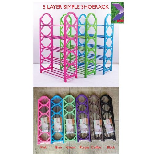 5-Tier Multifunctional Shoe Rack