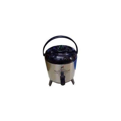 Travel & Leisure 5.8L Insulated Tea Urn – Portable Stainless Steel Hot Beverage Dispenser with Easy-Pour Tap – Thermal Food & Drink Flask for Office, Catering, & Outdoor Events