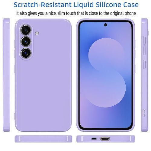 Slim Soft Silicone Case for Samsung Galaxy S25 FE – Durable Shockproof Back Protector