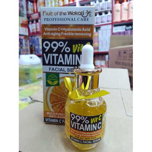 99% Vitamin C Facial Serum (Vitamin c +Hyaluronic Acid)