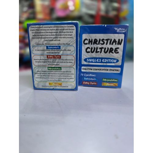 Christian Culture Conversation Card Game