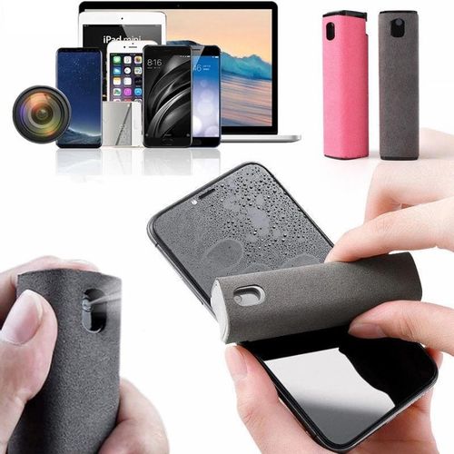 2 in 1 Phone Screen Cleaner Spray Computer Screen Dust Removal Set Cleaning Artifact With cleaning Liquid