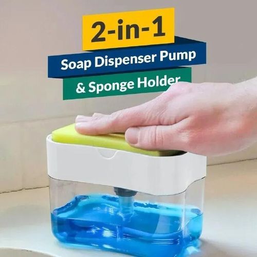 2 In 1 Soap Dispenser Soap Pump Soap Holder Soap Dispenser