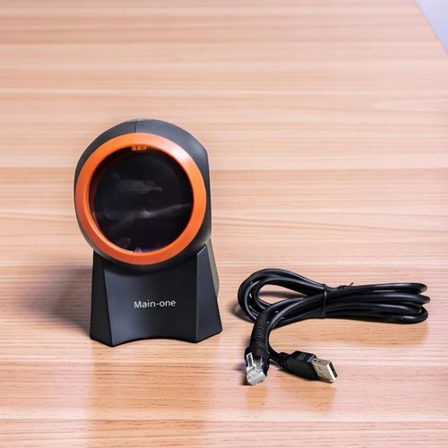 USB connectivity 1D 2D Desktop Table Mount Laser Barcode Scanner Reader