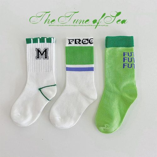 Spring Childrens Socks Lolita Fancy Calf Socks Baby Infant Sweet Flowers Socks Little Big Girls Princess Cotton Sock AutumnL6-8 Year-old