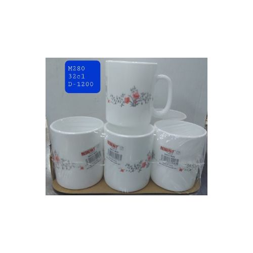 OPALWARE MUGS 6pcs 32cl